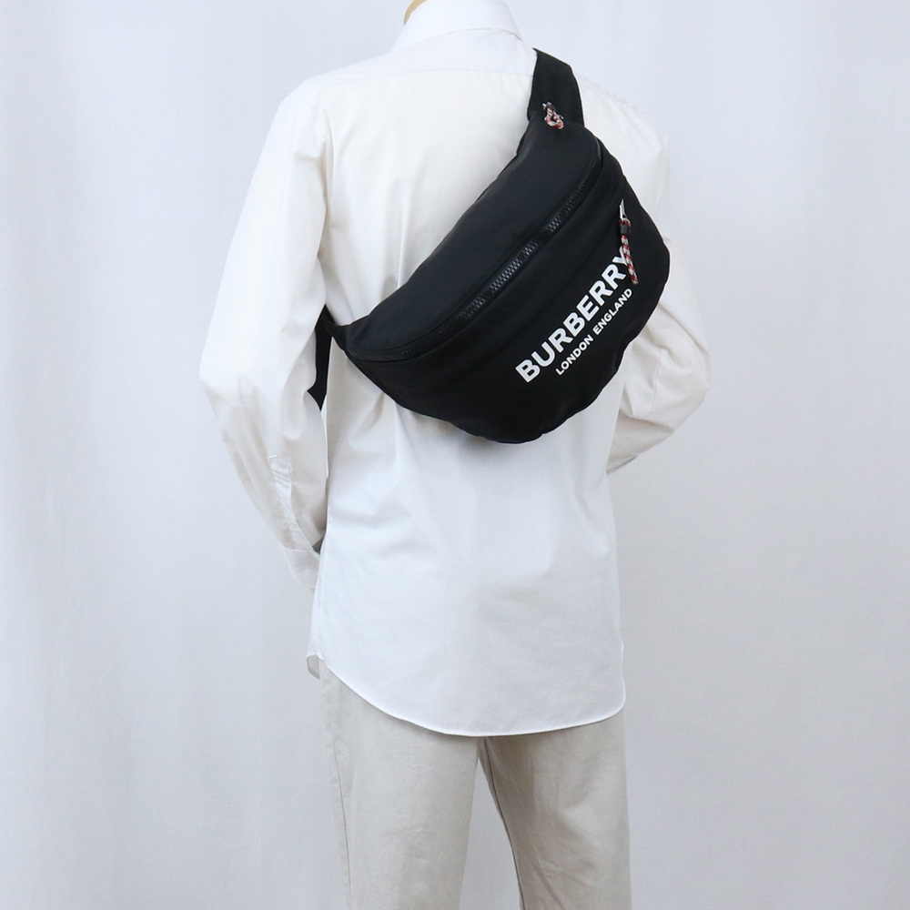 Burberry Backpack Rucksack Nylon Black - Picture 11 of 12